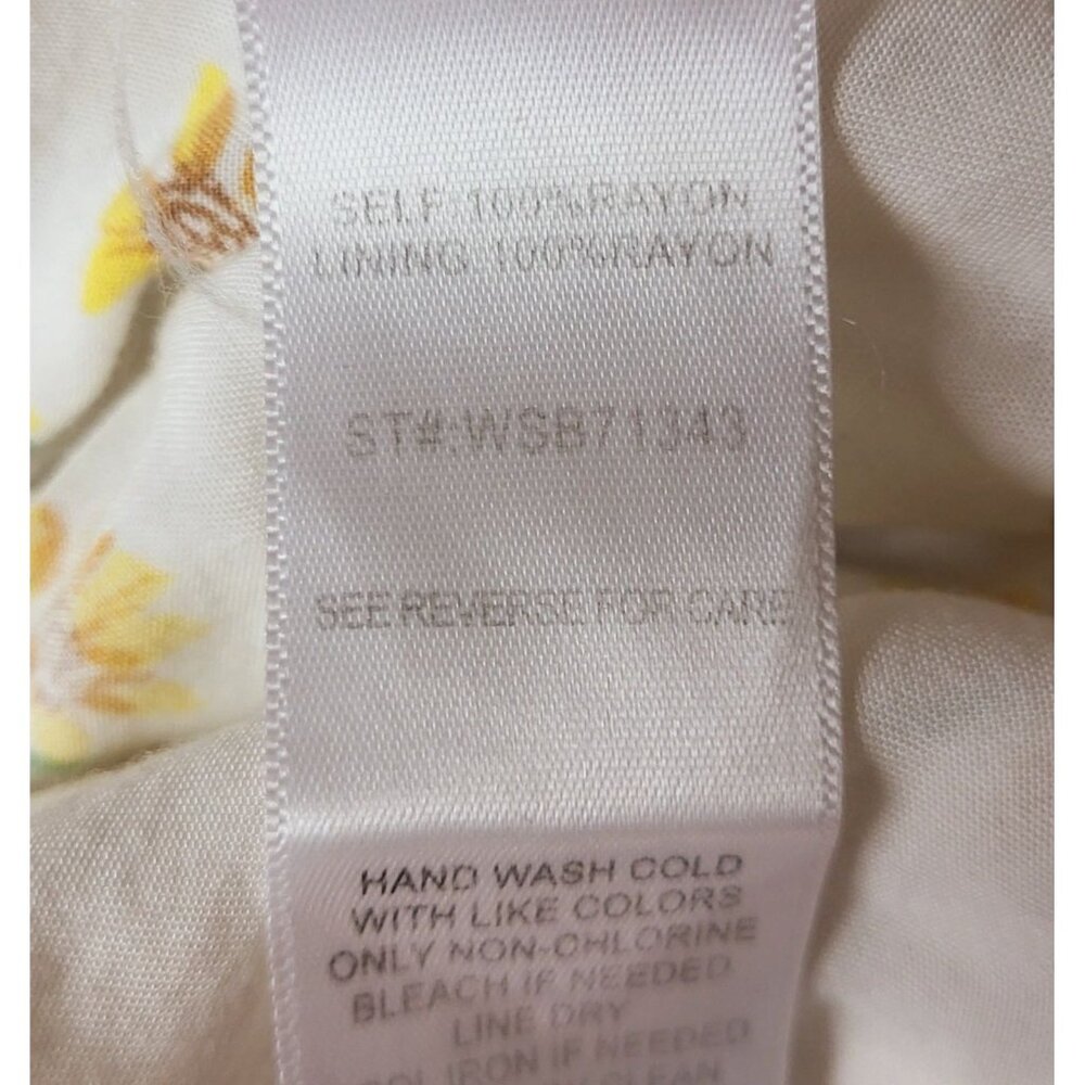 Lost and Wander Amelia High Low Ruffle Floral Skirt Size Small - Picture 5 of 5